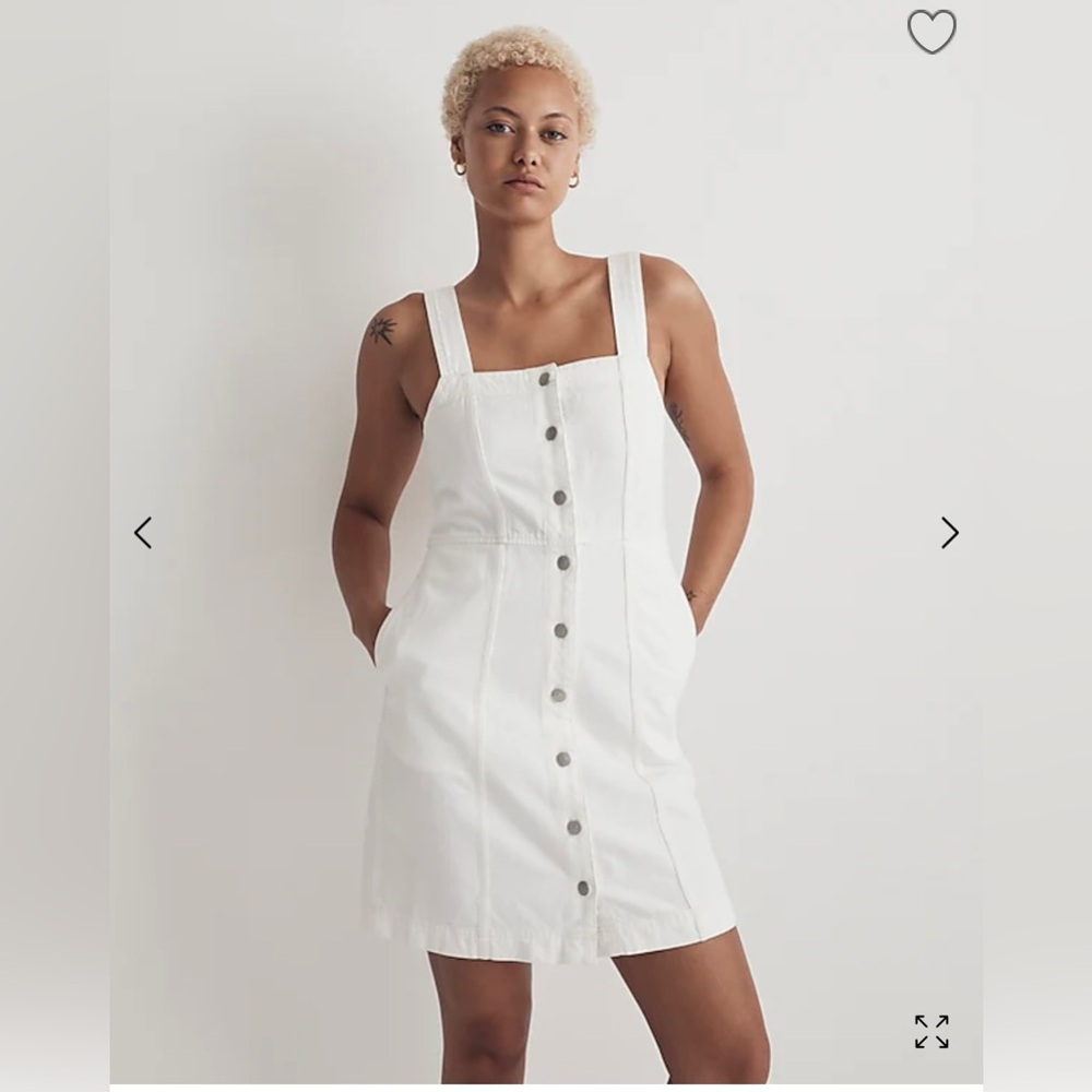 Madewell - Button Down Denim Dress - NEW - with tags